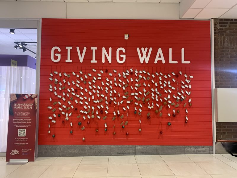 Giving Wall
